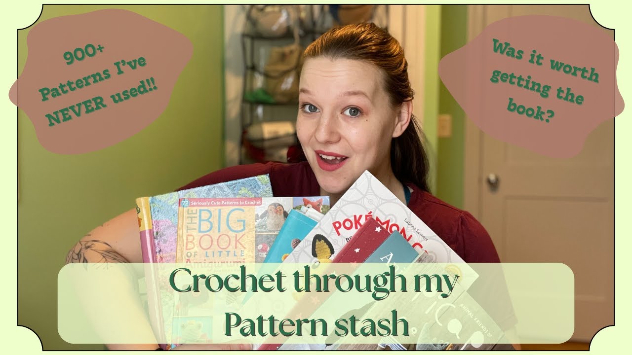 900 patterns I’ve never touched 😱 Pattern Busting! 💚Episode 1💚