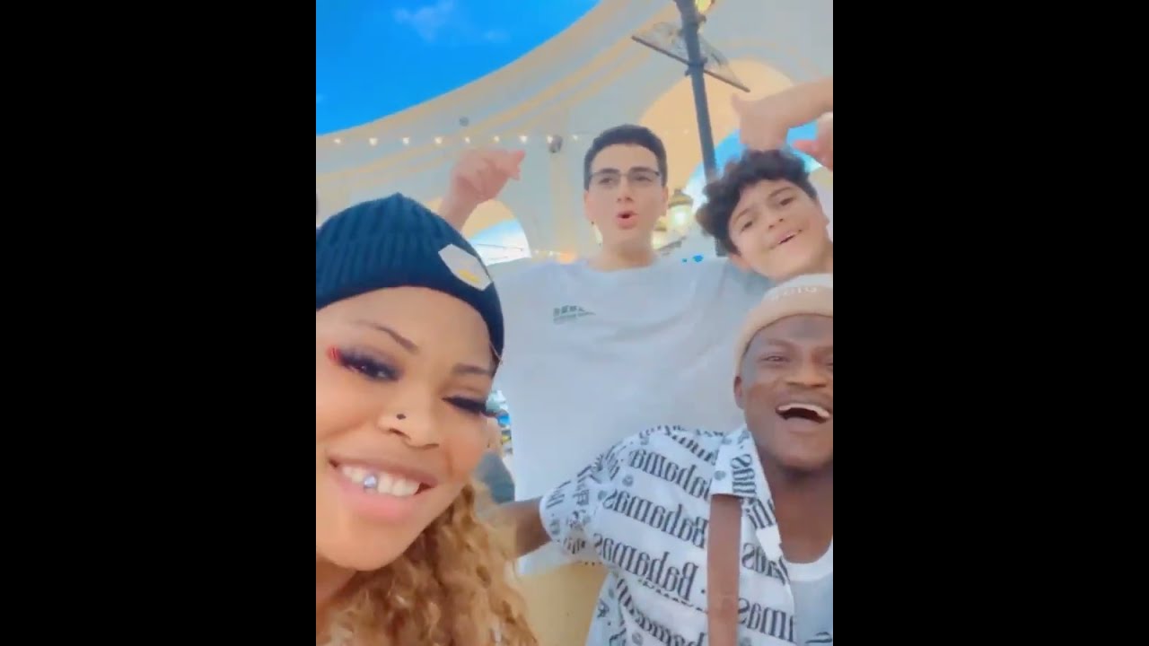 PORTABLE ZAZUU AND BABY MAMA BEWAJI IN QATAR FOR MUSIC CONCERT
