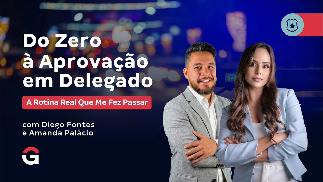 Do Zero à Aprovação em Delegado | A Rotina Real Que Me Fez Passar