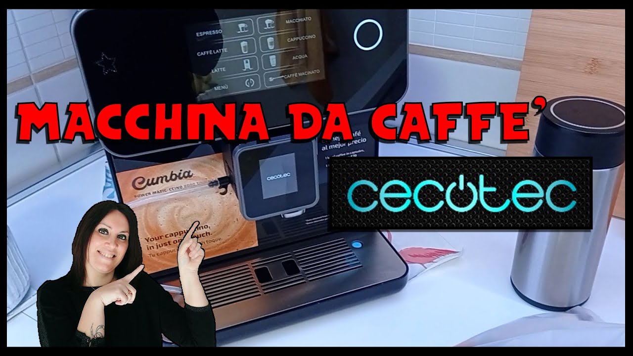 CUMBIA POWER MATIC CCINO 8000 TOUCH   CECOTEC   MACCHINA DA CAFFè