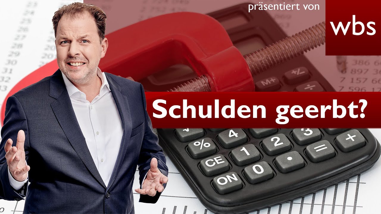 Schulden geerbt? Was kann ich tun? | Nutzerfrage Rechtsanwalt Christian Solmecke