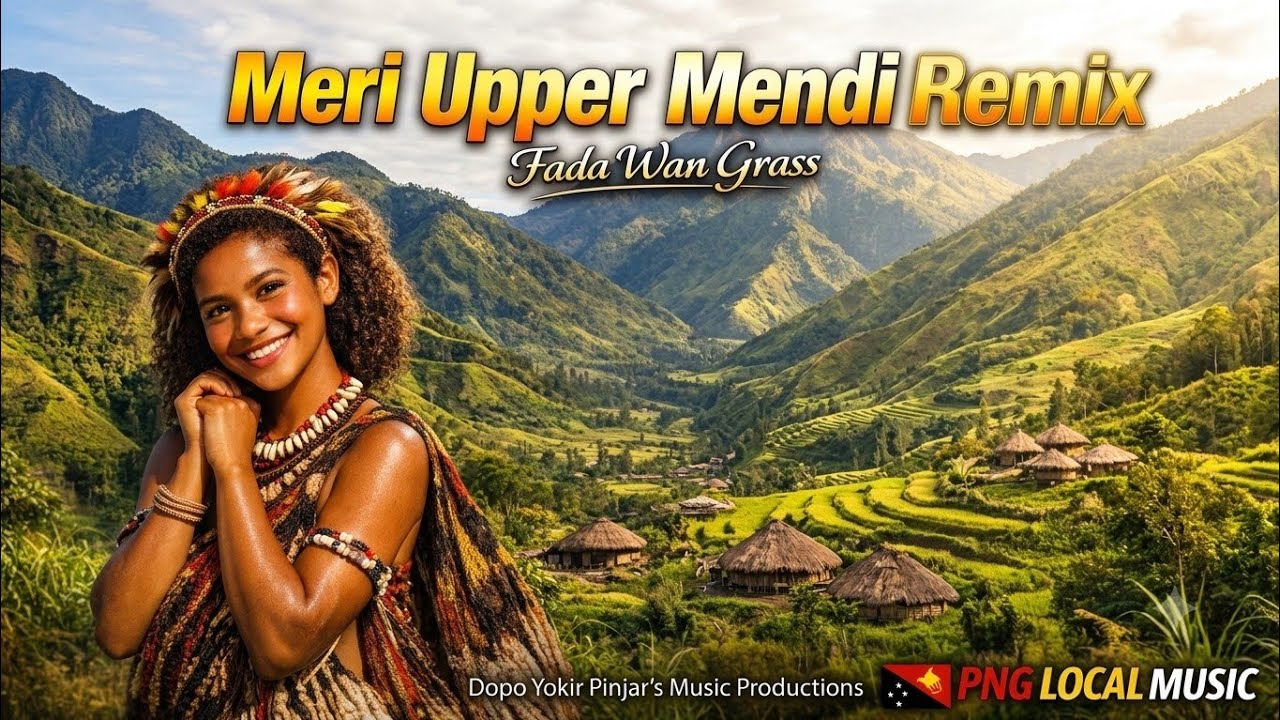 Meri Upper Mendi Remix - Fada Wan Grass | PNG Local Music 2026 #PNGMusic #WorldMusic #LatestMusic 