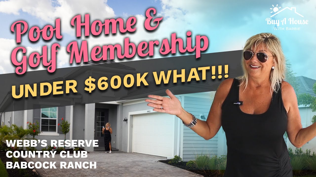 🏡 Dream Home in Webb's Reserve | Golf & Pool Living in Babcock Ranch 🌴