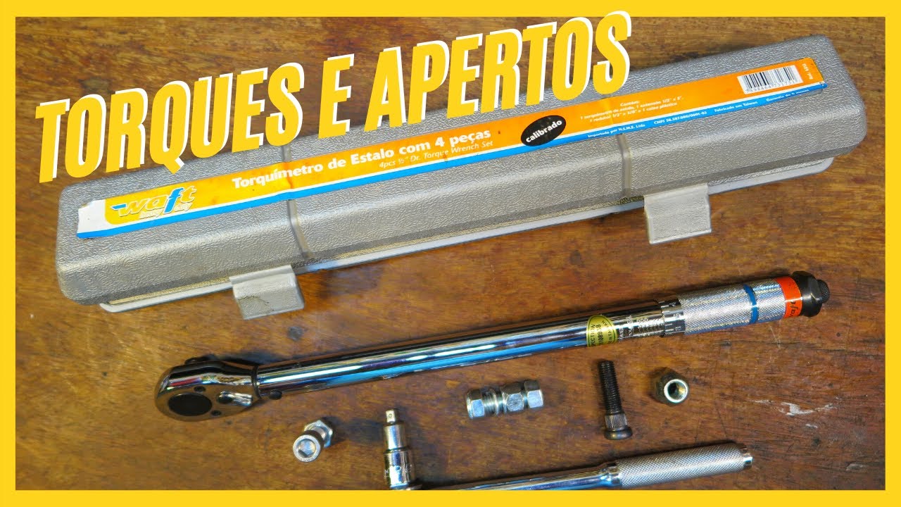 Torque e a maneira correta de dar aperto nas peças