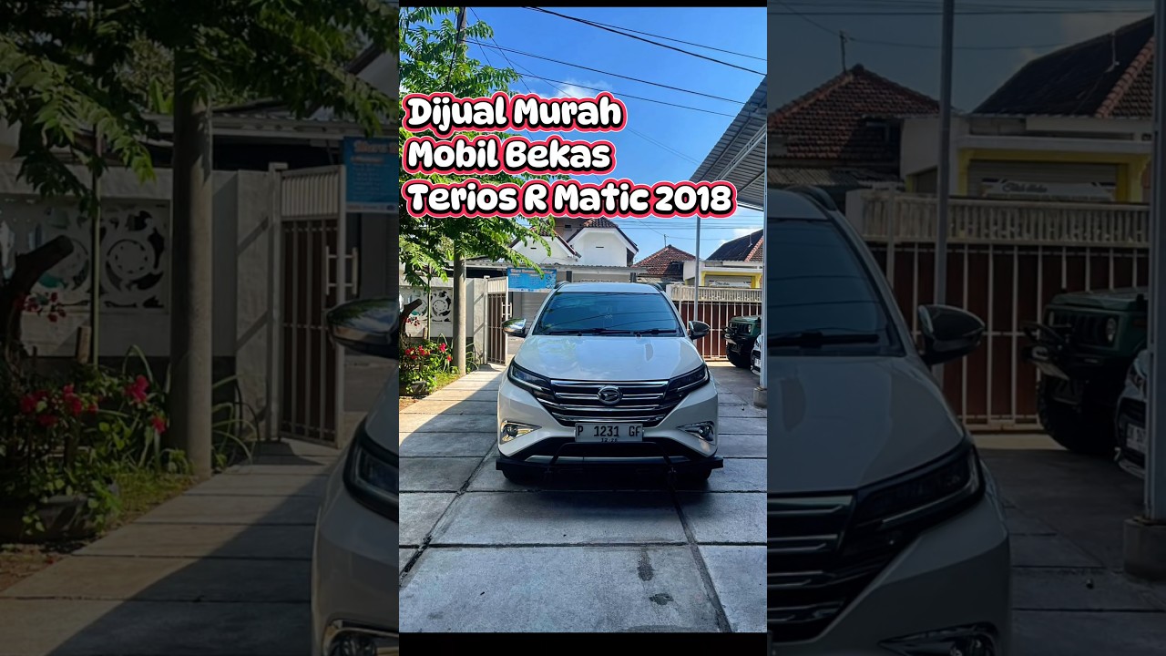 dijual murah mobil bekas terios R Matic 2018 ☘️