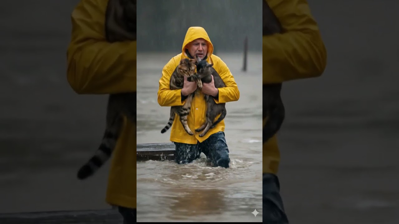 This Cat Risked Everything to Save a Baby Goat 