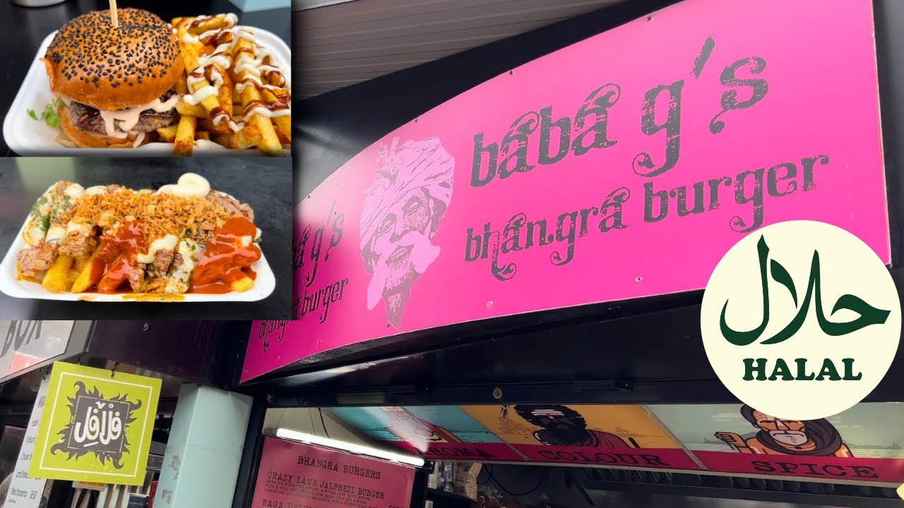 QUICK LOOK - Best Halal Stalls @Camden Market!