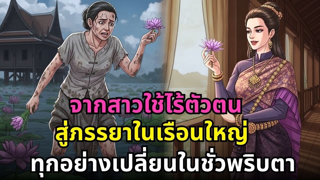 🔴 สาวใช้กลายเป็นภรรยา จากคนรับใช้สู่คุณนาย ทุกอย่างเปลี่ยนในพริบตา ✨