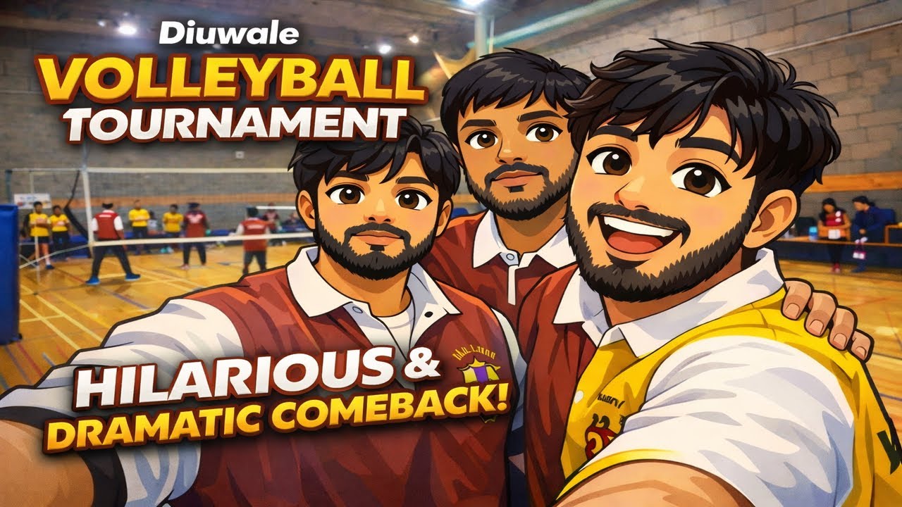 Diuwale Volleyball Tournament | Funny & Dramatic 🔥 #viral #trending #fyp 