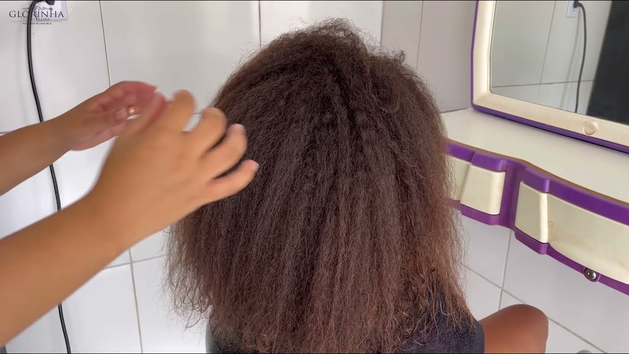 CABELO MAIS DIFÍCIL DO ANO - PROGRESSIVA SEM FORMOL EM UM CABELO MUITO CACHEADO, CHEIO E GROSSO