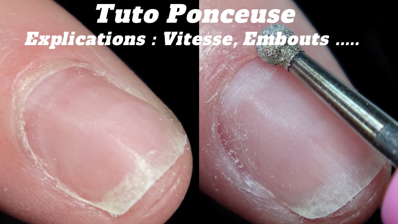 Comment utiliser une ponceuse à ongles/Cuticules/Vitesse/Embouts/Manucure/Roses on the nails