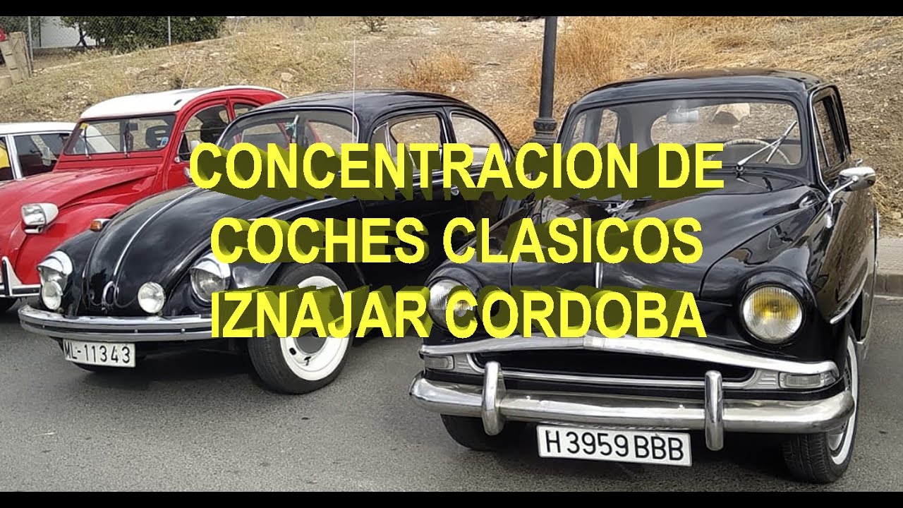 Concentración Coches Clásicos 2022 Iznájar (Córdoba)