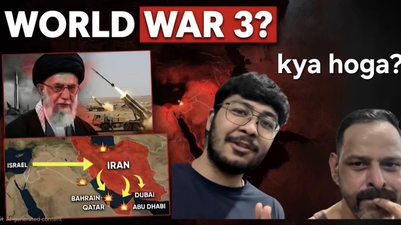 Iran Israel War | Iran me kya ho raha hai 😰| Middle East ka kya hoga ?