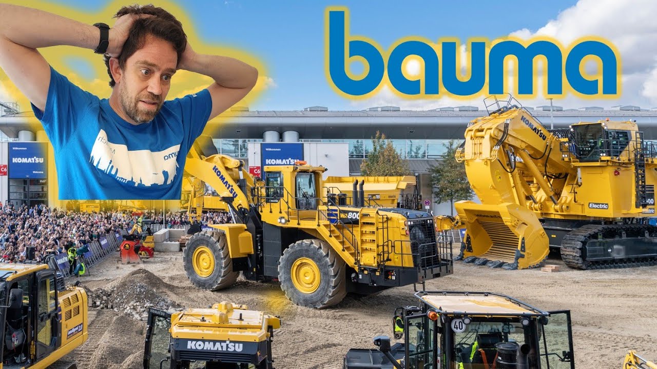 [VIDEO BLOG] Todo sobre BAUMA 2025 la Expo más Grande del Mundo de Maquinaria Pesada + Múnich