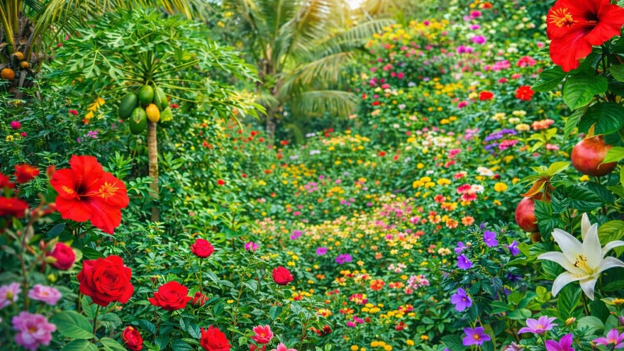ನಮ್ಮ garden🏡