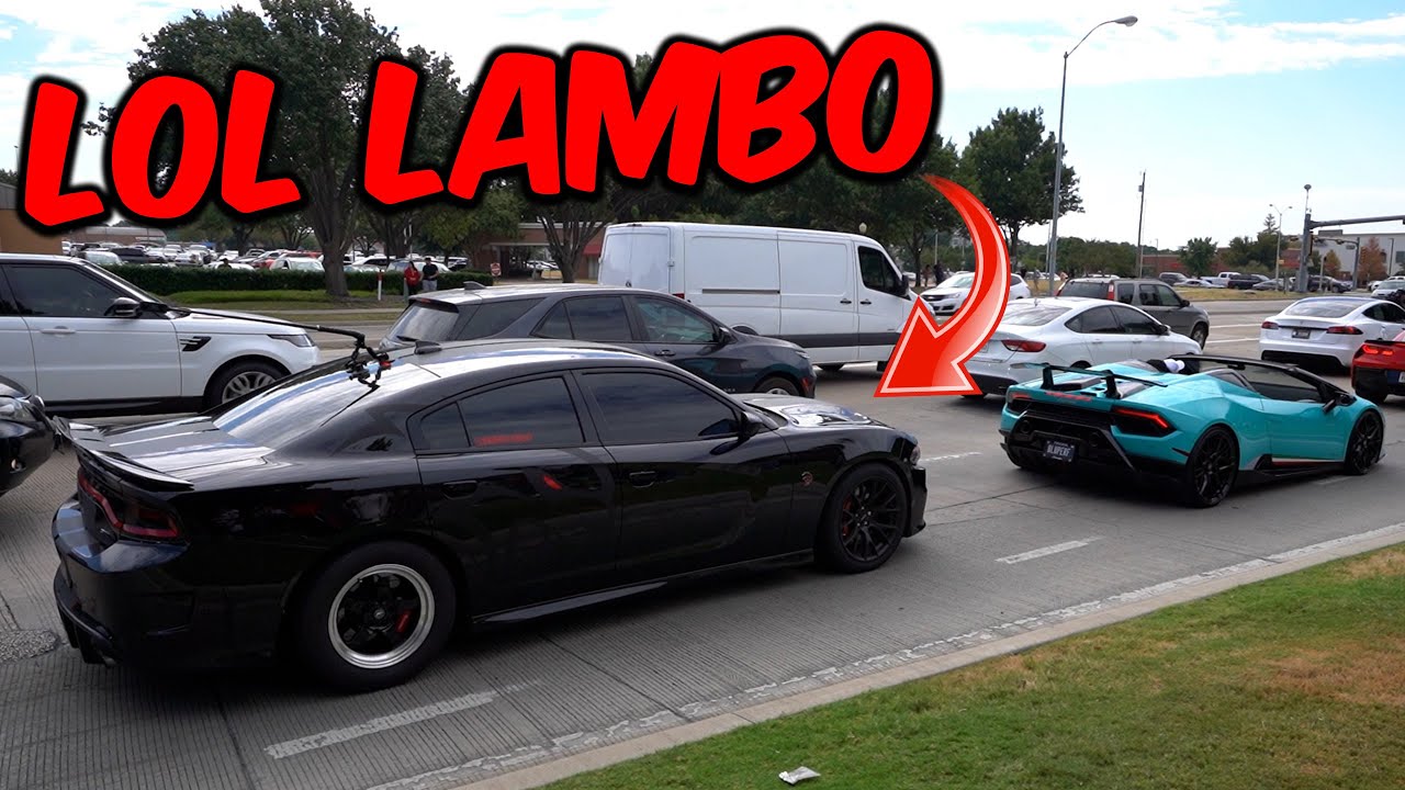 EXOTICS VS. MUSCLE CARS AT DALLAS'S NEWEST CAR SHOW!!!