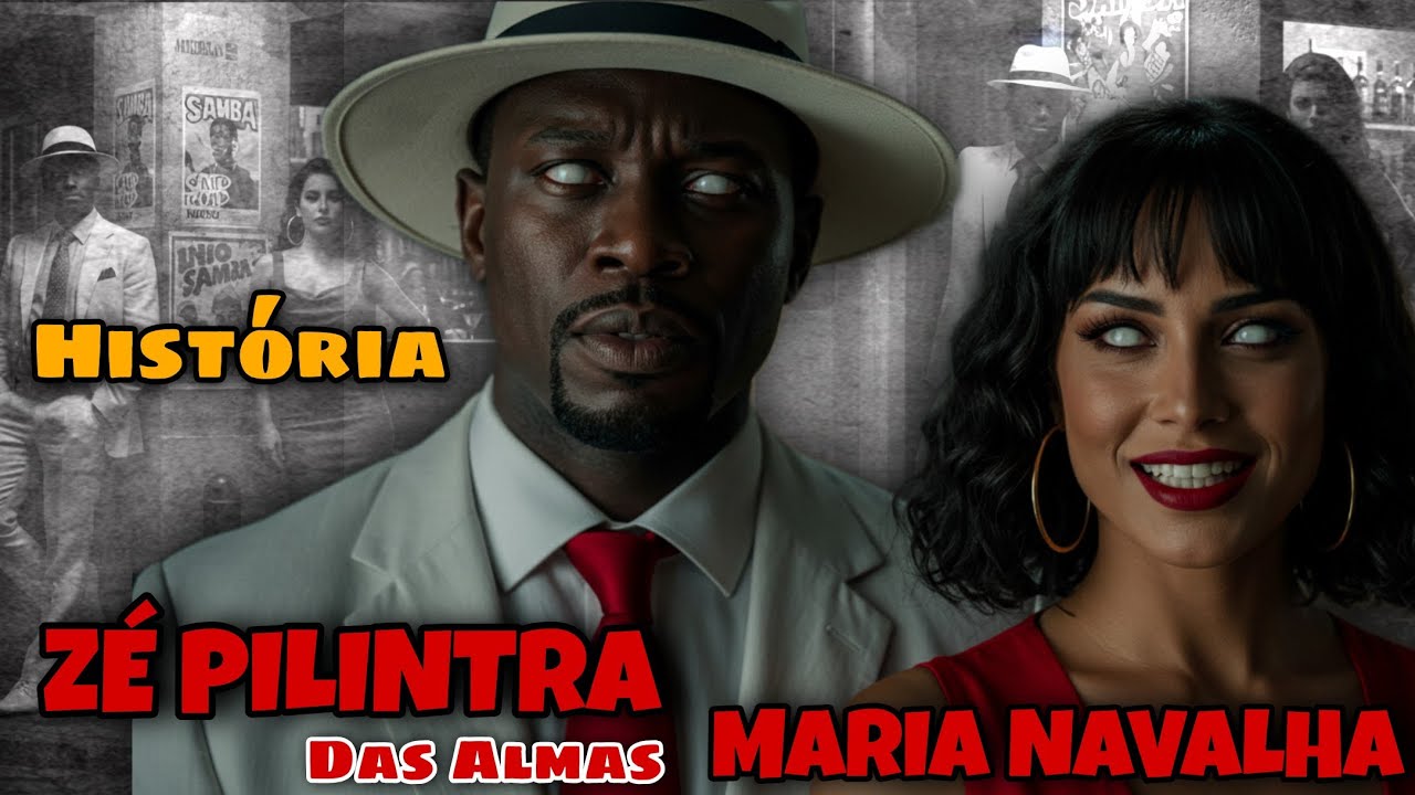 História de ZÉ PILINTRA DAS ALMAS e MARIA NAVALHA - Uma história de amor