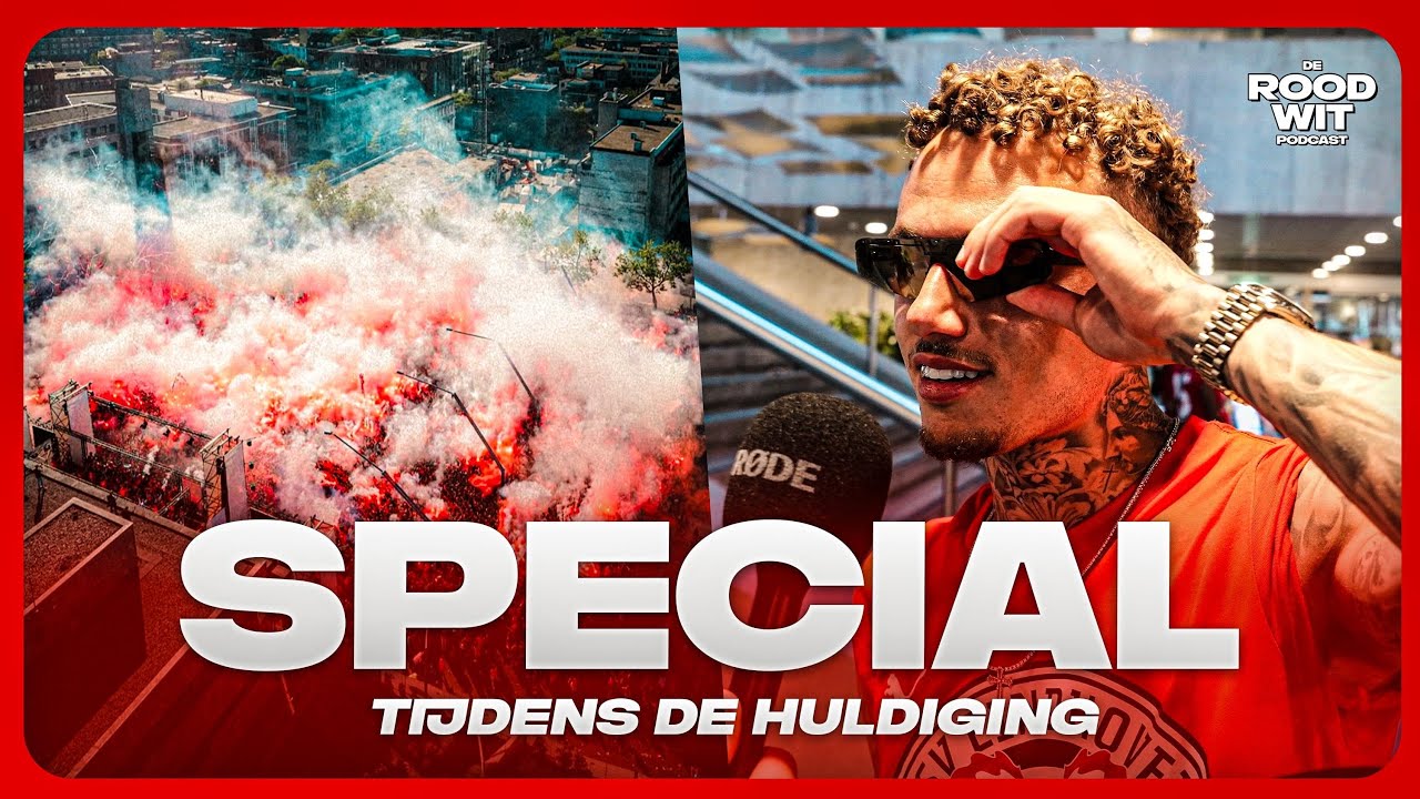 INTERVIEWS & UNIEKE SFEERBEELDEN BIJ KAMPIOENSCHAP PSV | De Rood Wit Podcast.