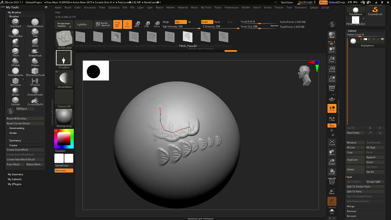 Zbrush - Fish Scales