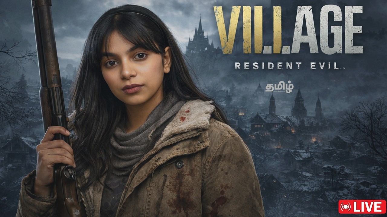 Resident Evil Village Live Tamil | Tamil Girl Gamer | PT 1 | Polama💓