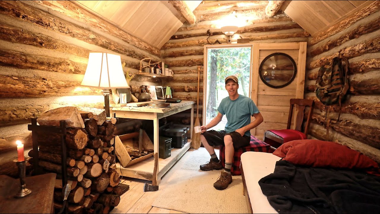 It's Finally Totally DONE! - The Rustic Log Cabin is COMPLETE
