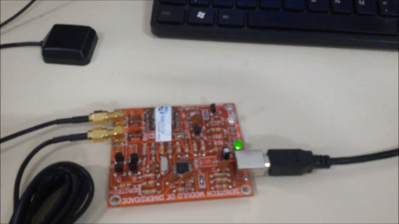 TESTES PRÁTICOS DE ANTENA DE GPS COM MODULO DE DIVERSIDADE INDOOR SERGTECH SERGTEC
