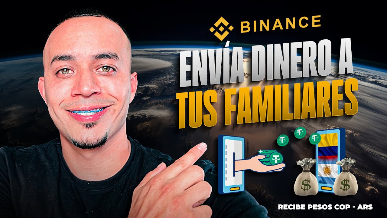&iquest;C&oacute;mo Enviar Dinero por BINANCE pay Directo al BANCO? | Envia Cripto REMESAS y Recibe pesos COP-ARS