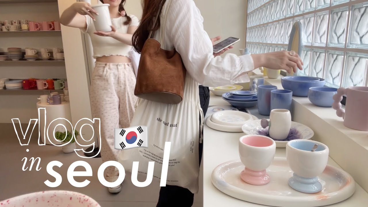 🇰🇷vlog 初夏のソウル🫧 グルメもショッピングも余す事なく楽しんだ2泊3日