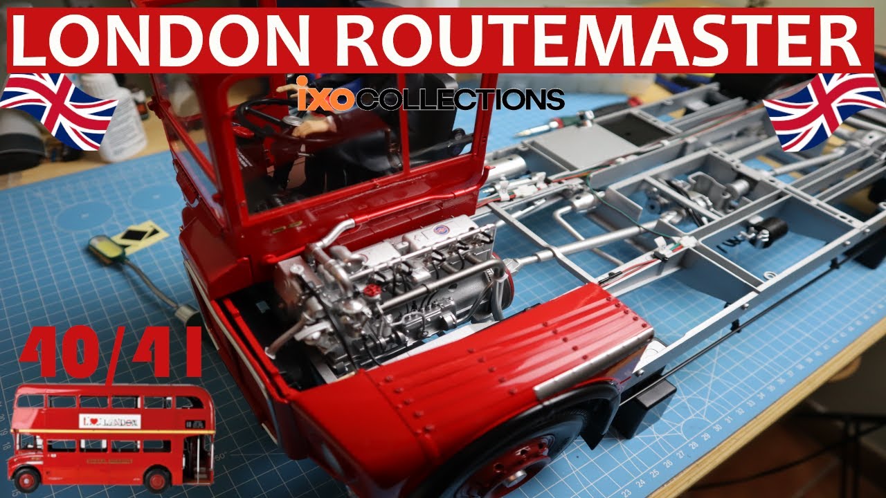 Montez le London Bus Routemaster RM857 de 1961 @IXOCOLLECTIONS  40/41