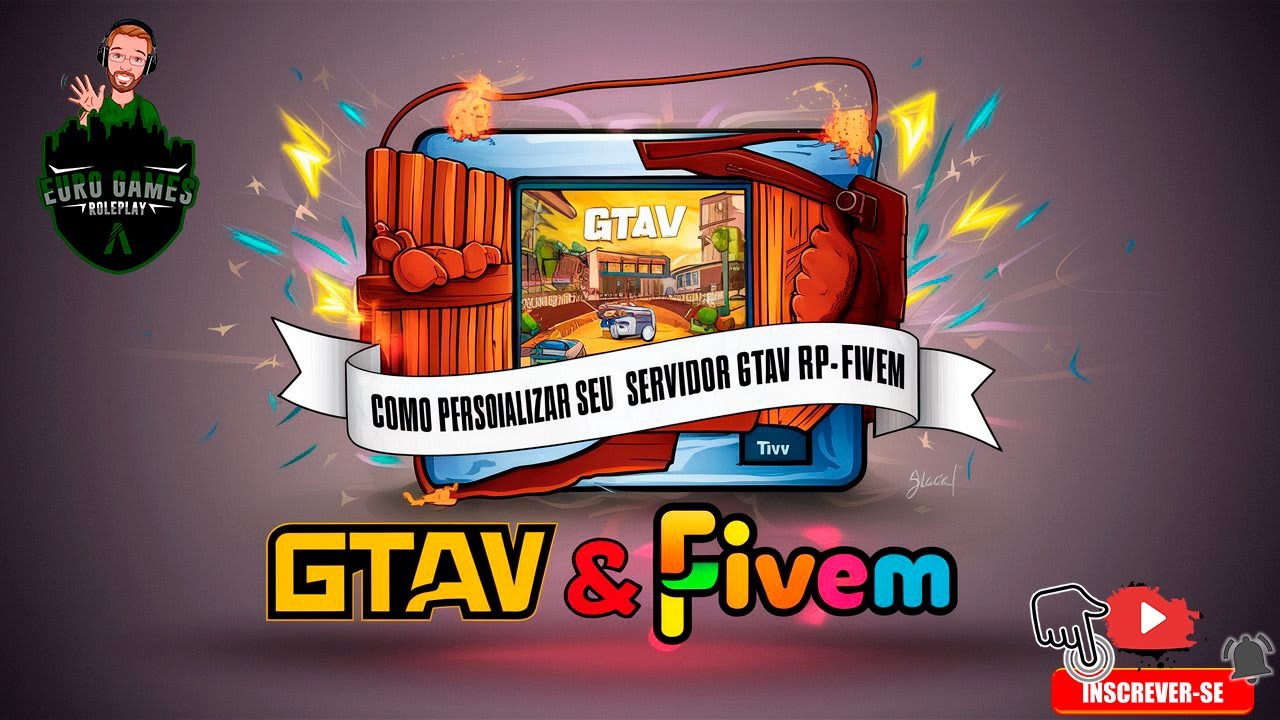 Como personalizar seu servidor GTAV RP!