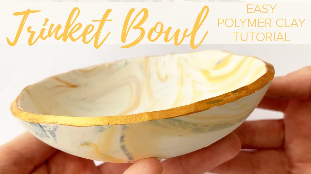 Trinket Bowl | Easy Polymer Clay Tutorial for Beginners