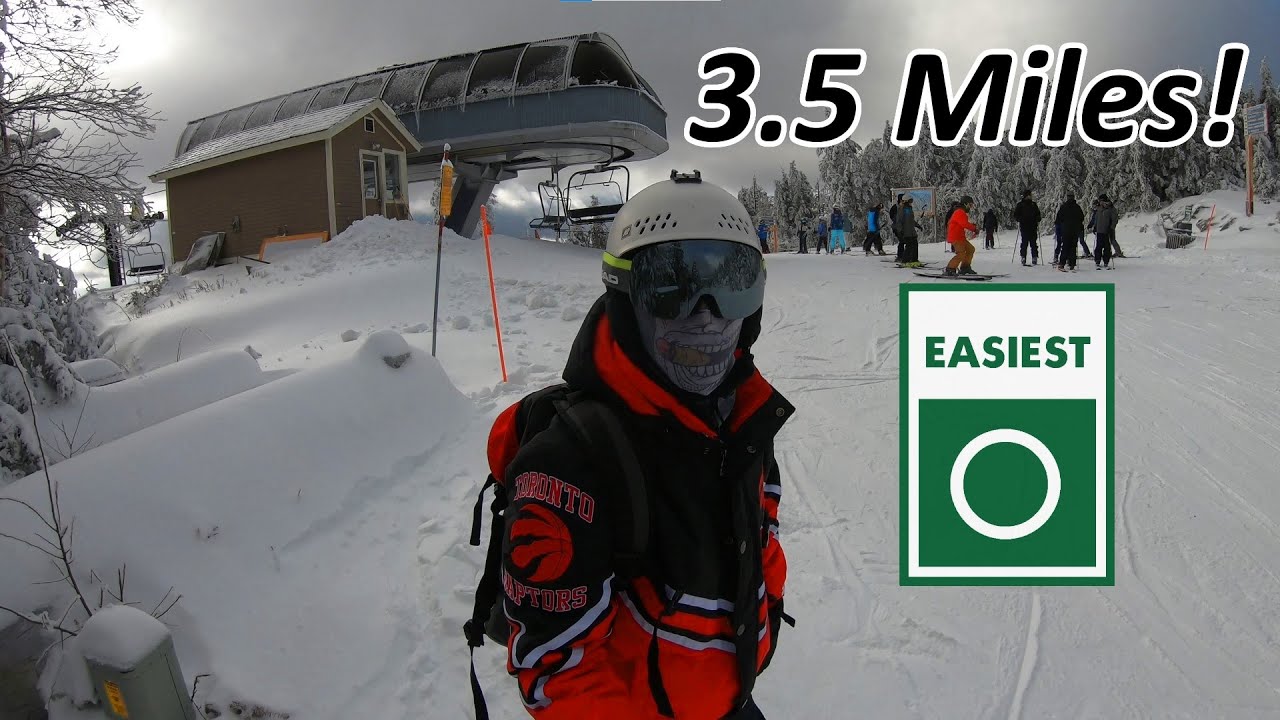 Okemo Mountain Ski Resort LONGEST RUN Top To Bottom!
