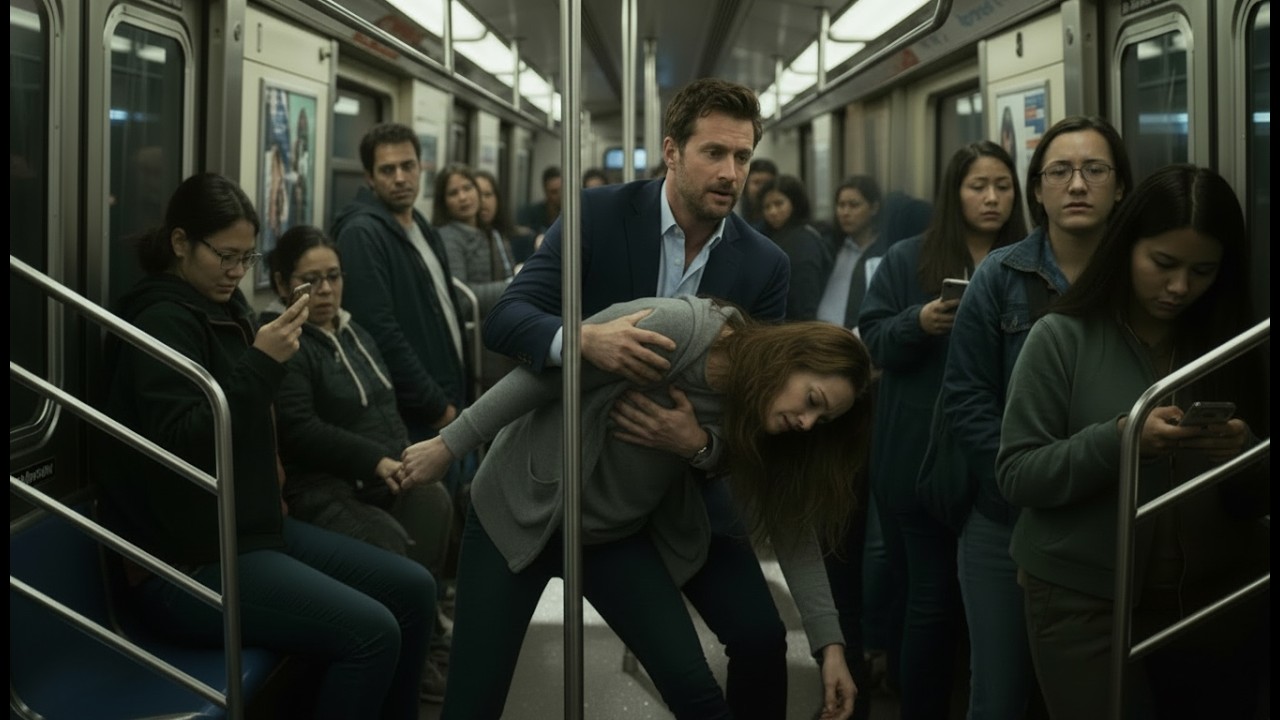 Se desmayó en el metro… y el hombre que la sostuvo era millonario