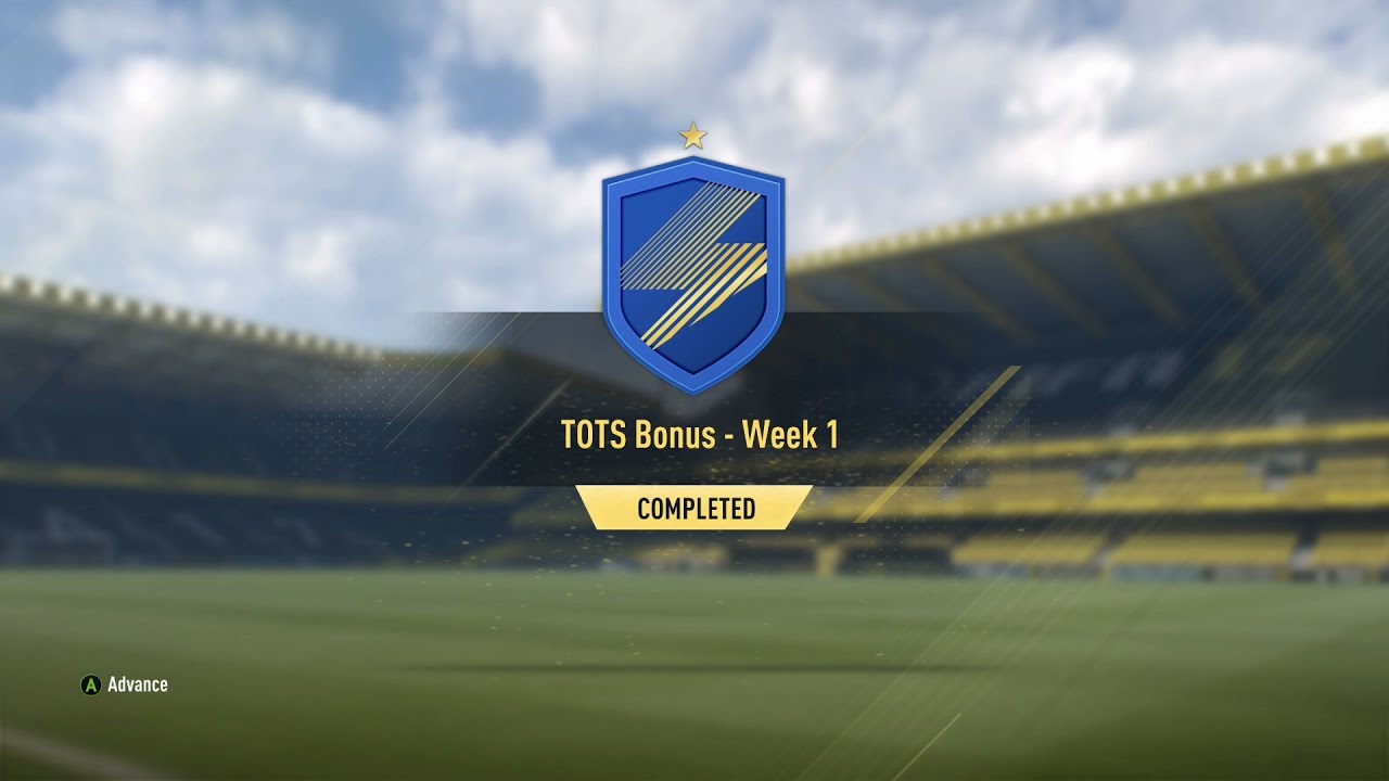 FIFA 17 SBC TOTS Bonus - Week 1