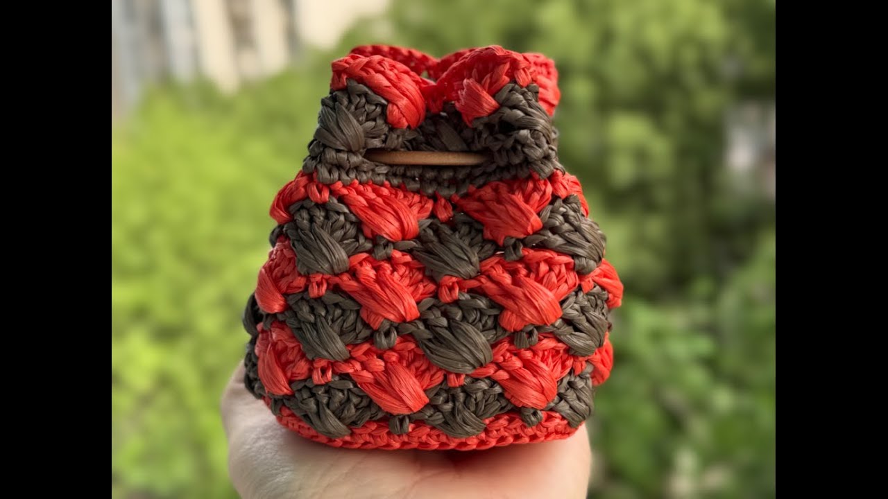 [4편] 프라다st 플라워 미니 버킷백 [PRADA][crochet DIY]