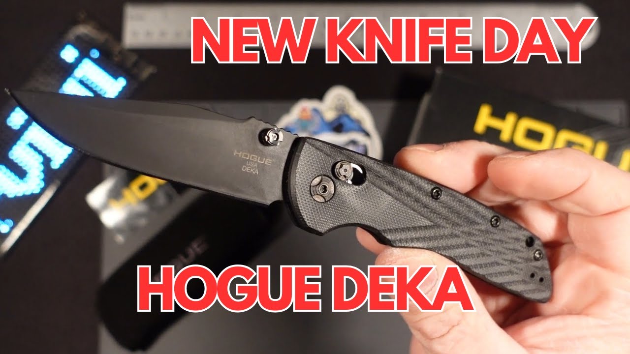 New Knife Day | The Hogue Deka-G10 CPM 20CV