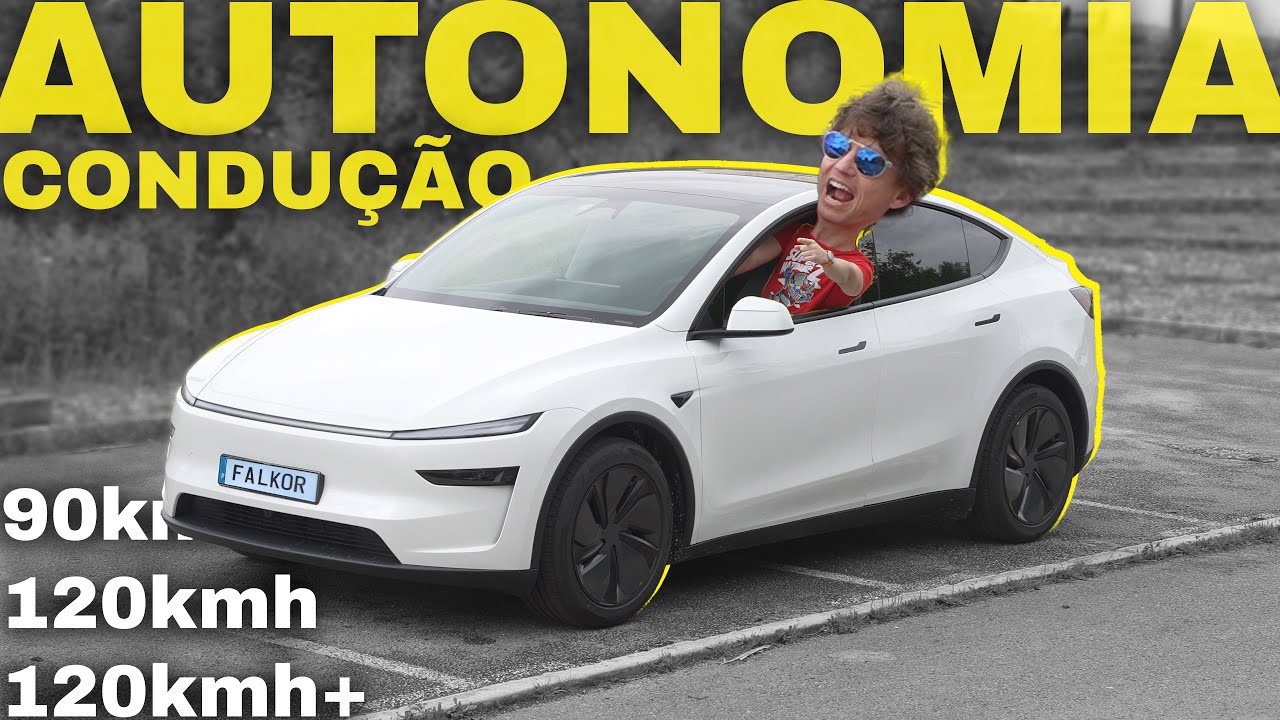 3 testes de AUTONOMIA REAL TESLA MODEL Y 2025 LR AWD , e varios aspectos condução (3/3)
