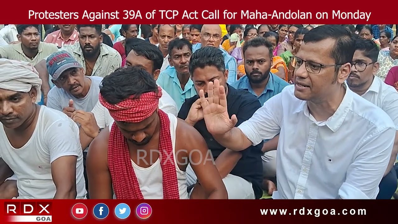 Protesters Against 39A of TCP Act Call for Maha-Andolan on Monday