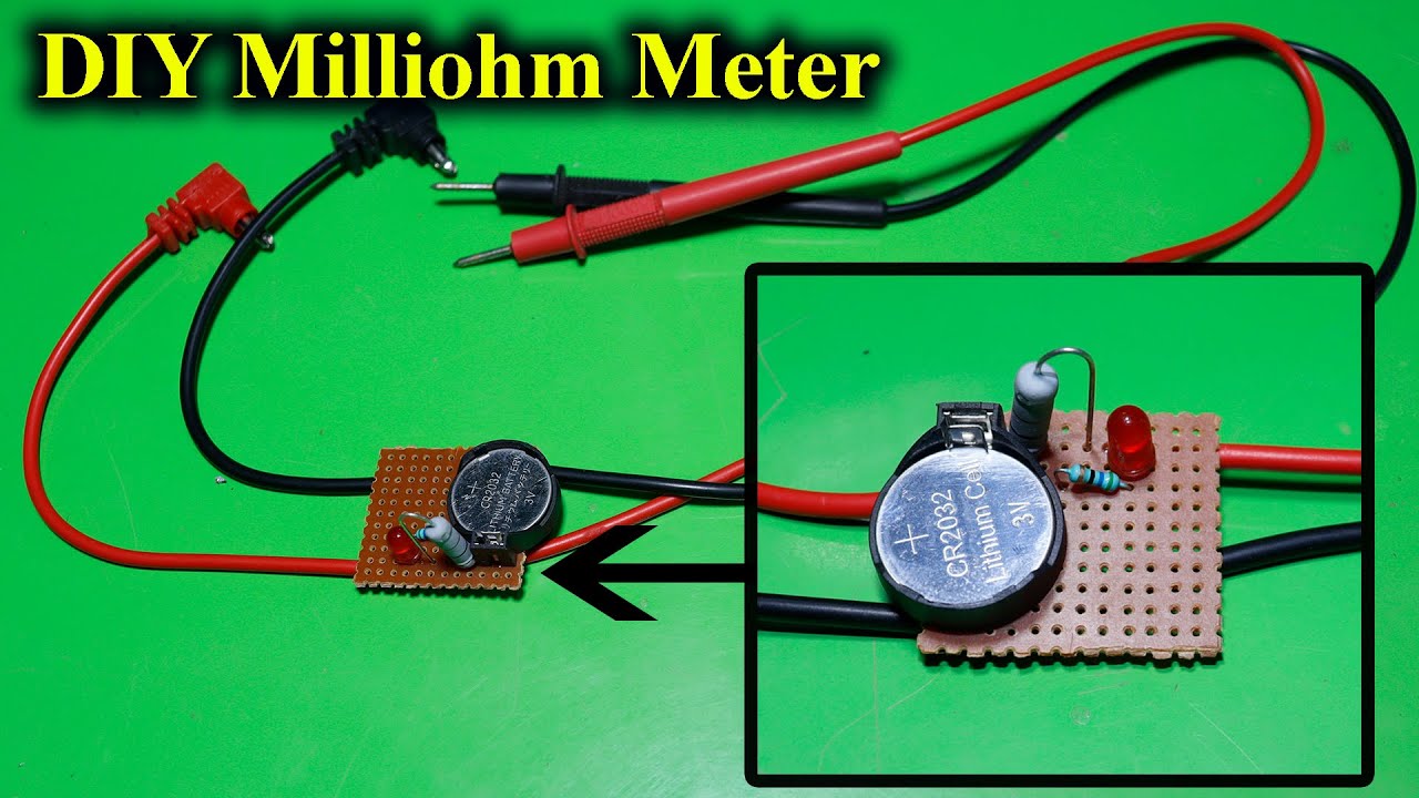 [DIY] Homemade Milliohm Meter || Mobile Phone Short Circuit Finder Device