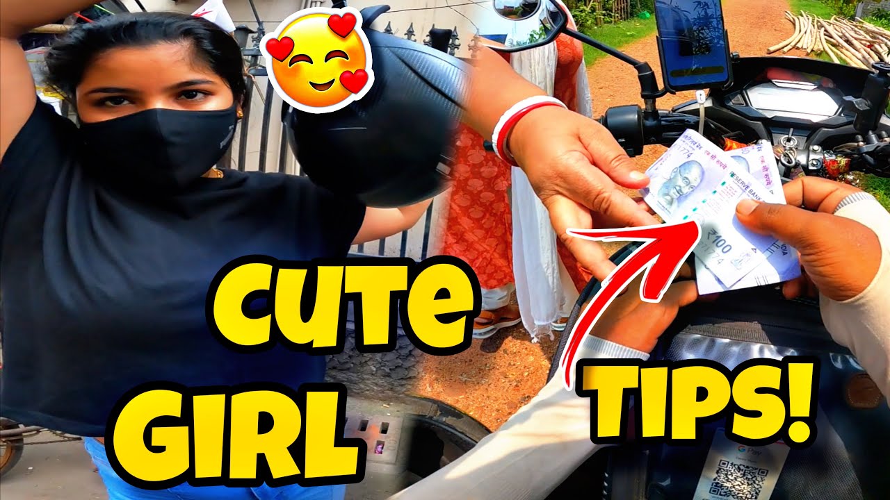 Cute Girl Reaction On Rapido🥰|| কত টাকা Tips পেলাম Total!😱|| Rapido Kolkata Income🤑