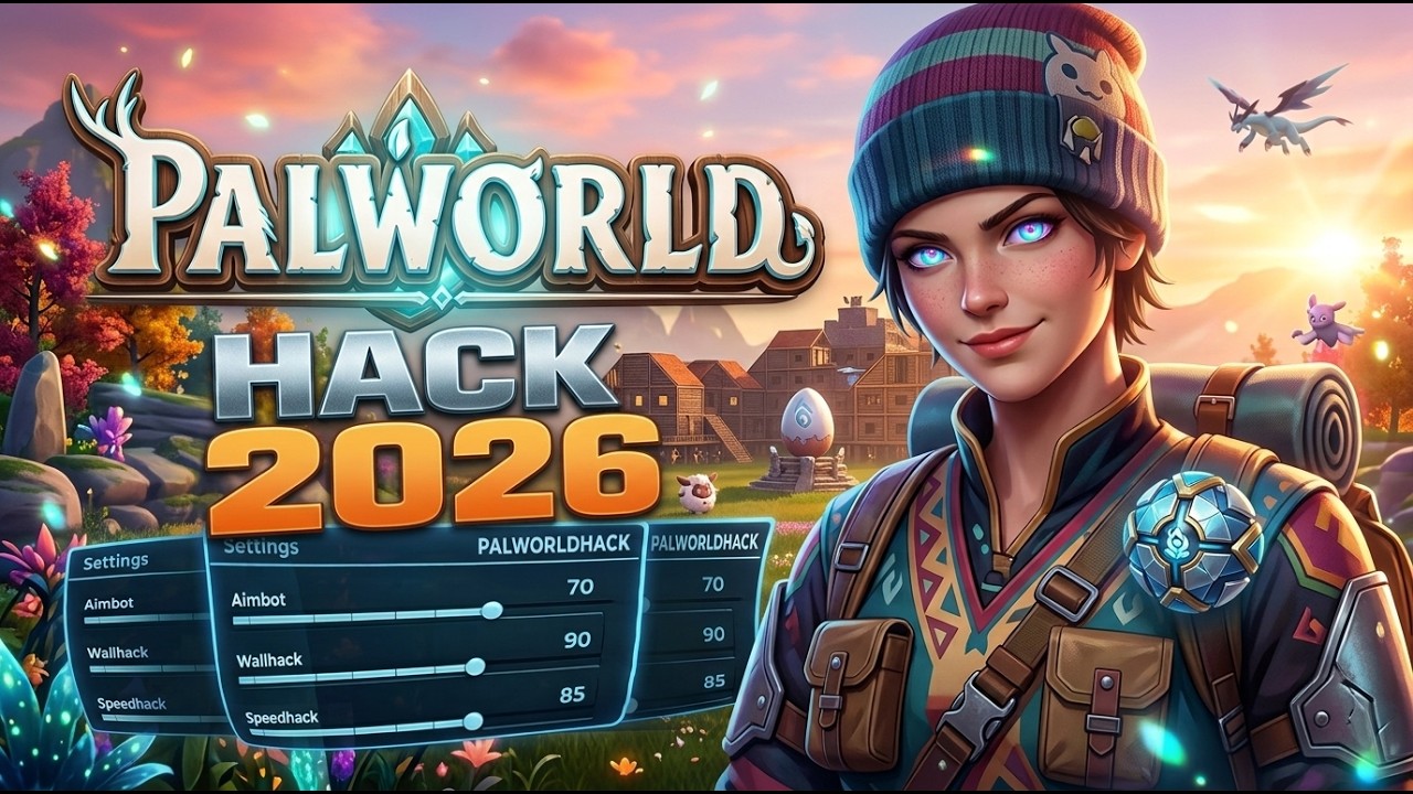 ELITE Palworld Cheat 2026 / NoClip + Auto Farm + Unlimited Spheres / Safe Tool PC