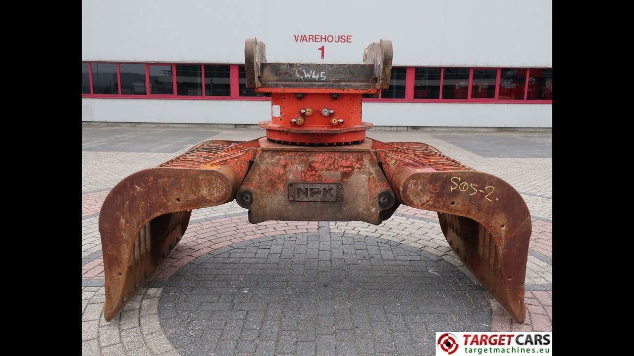 776922 NPK D3500 DEMOLITION / SCREENING / SORTING GRAPPLE BUCKET 2011 TO FIT 25~40T S2459