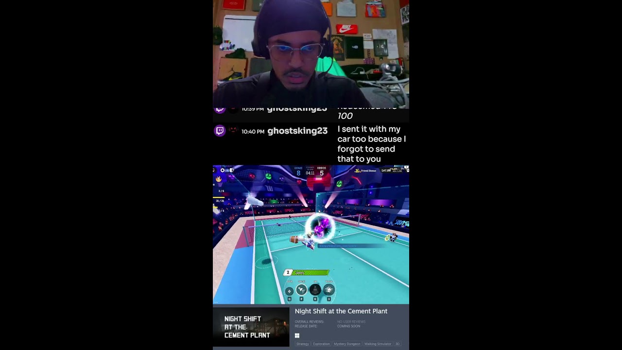 Challenge us in Roblox Racket Rivals