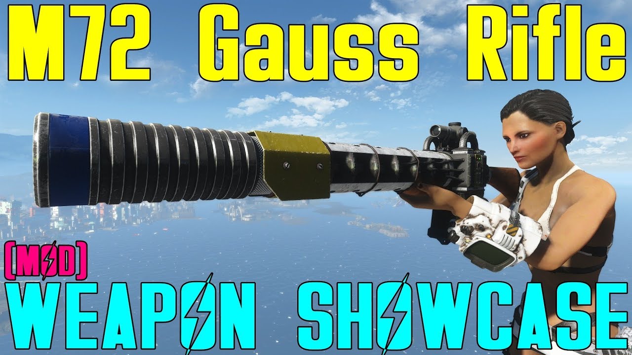 Fallout 4: Weapon Showcases: M72 Gauss Rifle (Mod)