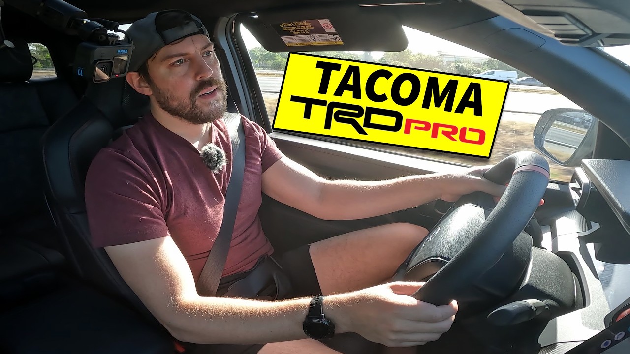 Tough truck, Tough buy? 2025 Toyota Tacoma TRD PRO Commute and Review