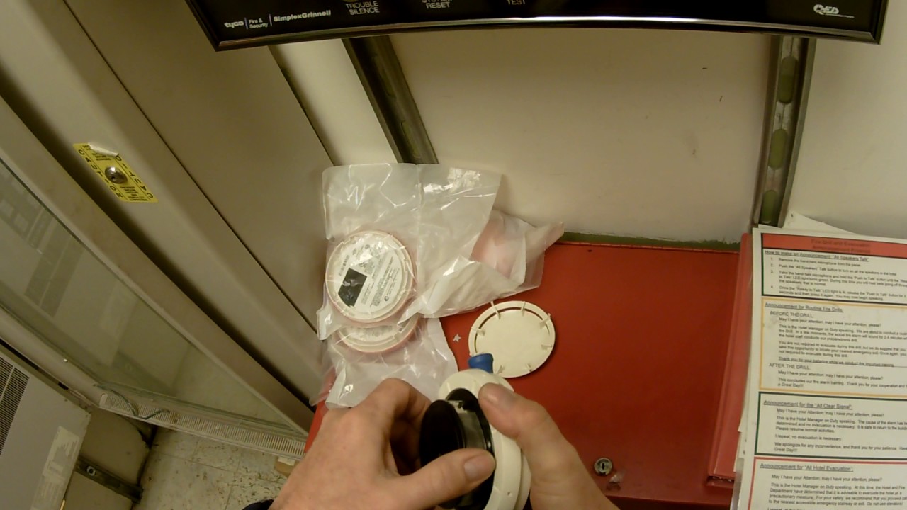 How to Clean a TrueAlarm Smoke Detector