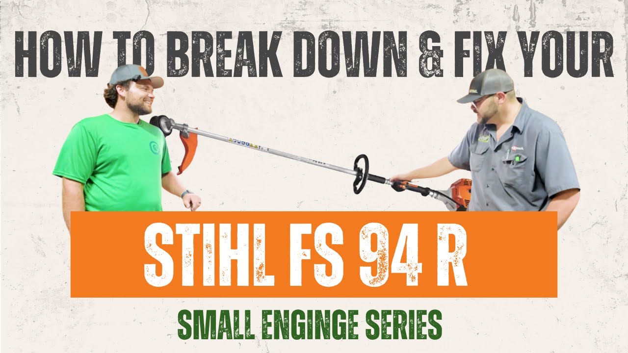 How To Break Down & Fix Your STIHL FS 94 R | Small Engine Series Ep. 2