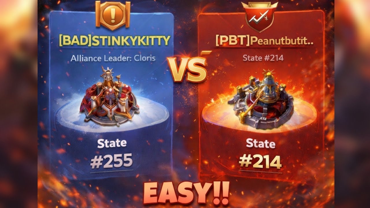 SVS battle stage - S255 vs S214 | Whiteout Survival 