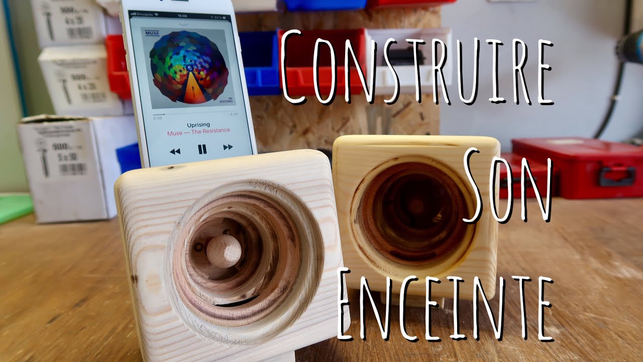 Construire son enceinte téléphone (DIY build a speakerphone)