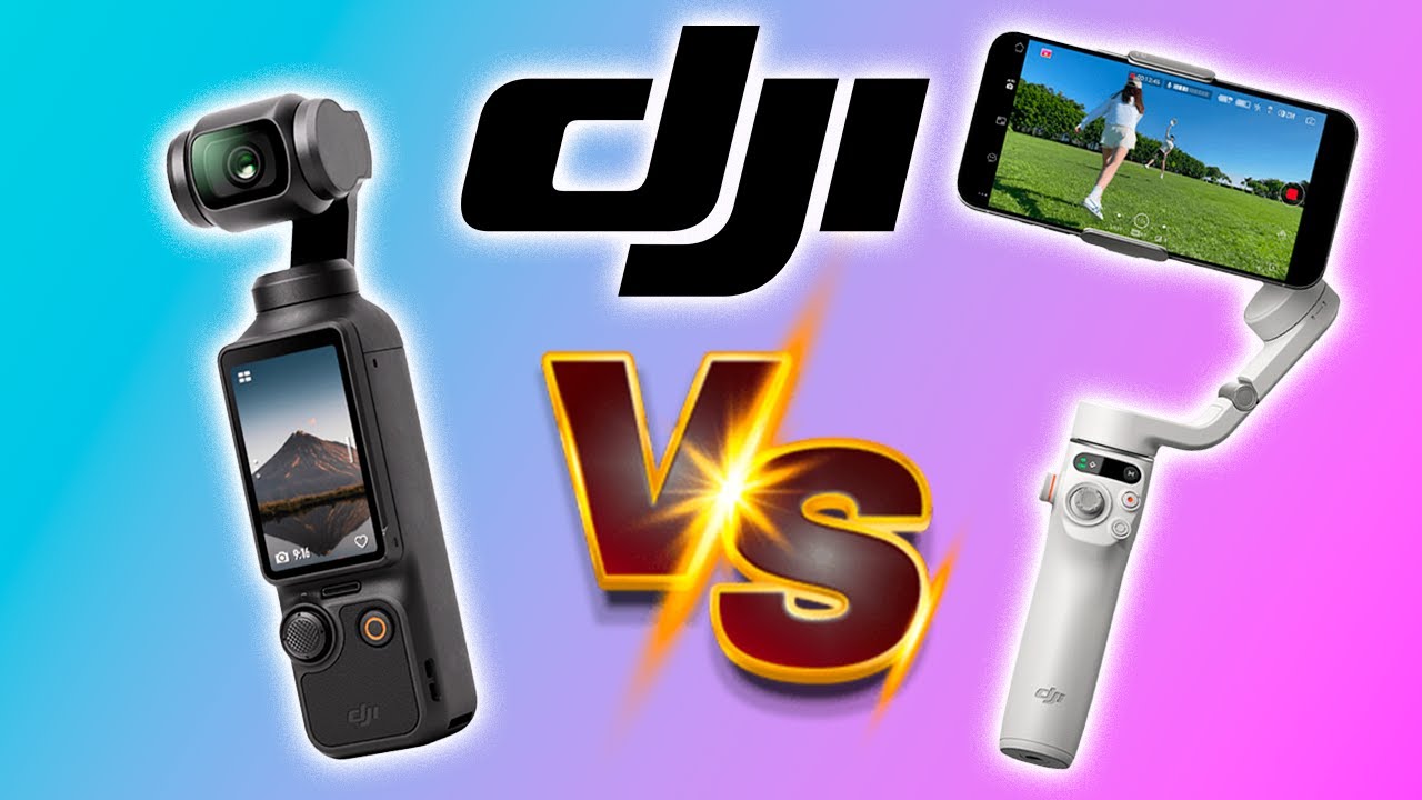 DJI Osmo Pocket 3 o DJI Osmo Mobile 6 ¿si o no?